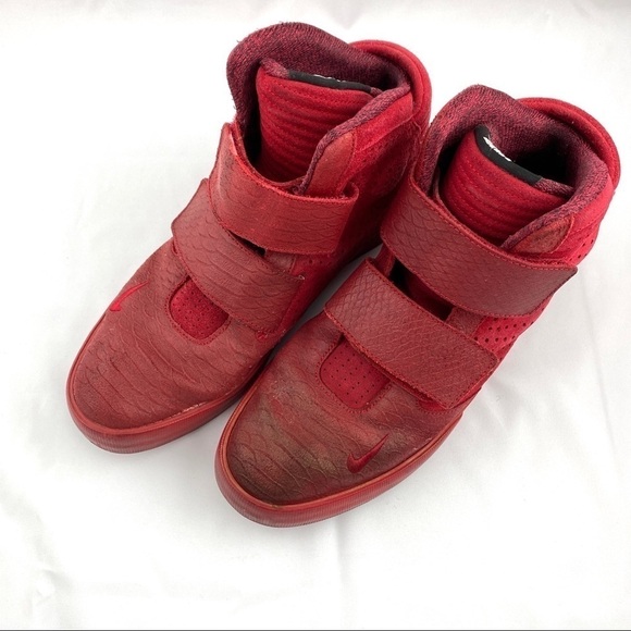 Nike Men’s Flystepper 2K3 Red October Sneakers High Top sz US 11 - Picture 1 of 16